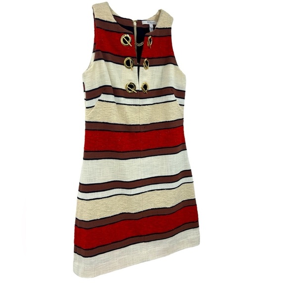 Derek Lam 10 Crosby Sleeveless Shift Dress SZ 0 - Picture 2 of 14